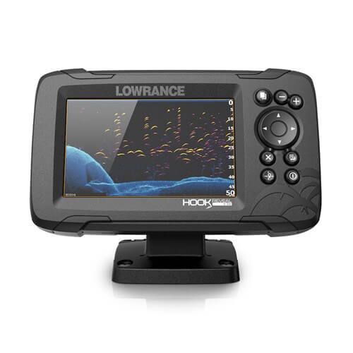 Sonar Lowrance Hook2 7X Cu TripleShot Transducer Si GPS la