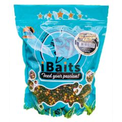 Pelete iBaits Hi-Attract Super Mix Pellets 4mm, 800g