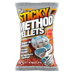 Pelete Bait-Tech Sticky Method Pellets Micro Red 700g