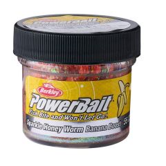 Worm Berkley PowerBait Power Honey Worm 2.5cm, culoare Orange