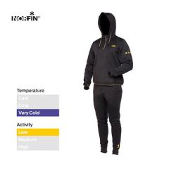 Costum Norfin Cosy Line Black, marime XXL