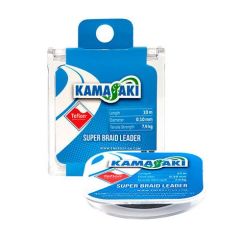 Fir textil Kamasaki Super Braid Leader 0.12mm/9.6kg/10m