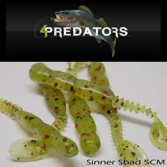 Shad 4Predators Sinner Standard 5cm, culoare S029