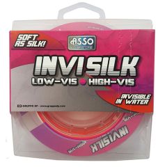 Fir monofilament Asso Invisilk Pink 0.26mm/9.60kg/300m