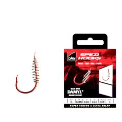 Carlige legate DAM Spezi Hooks Arc Paste 0.18mm/80cm/nr.12