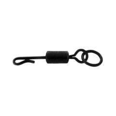 Agrafe rapide Konger Team Carp Long Body Rolling Swivel with Ring Nr.4