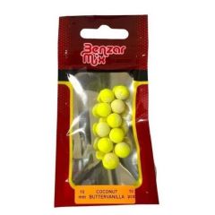 Boilies Benzar Mix Instant Bicolor Pop Up Coconut-Vanilla 7mm