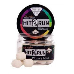 Boilies Dynamite Baits Wafters Hit N'Run 14mm - Bright White