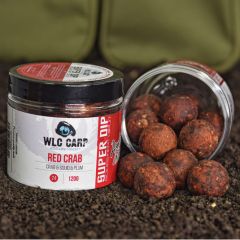 Boilies WLC Carp Super Dip Red Crab, 24mm, 120g