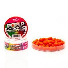 Boilies Senzor Pop-Up Dumbells and Balls Capsuna-Usturoi 6mm 15g