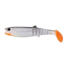 Shad Savage Gear LB Cannibal 8cm/5g, culoare White Black, 4buc/plic