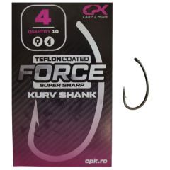 Carlige CPK Force Teflon Kurv Shank Nr.4