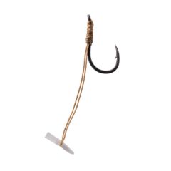 Carlige legate Korum Quickstop Hook Hairs Barbed Nr.8