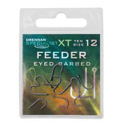 Carlige Drennan Specialist XT Feeder Barbed Eyed Hooks, Nr.14