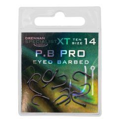 Carlige Drennan Specialist XT P.B Pro Barbed Eyed Hooks, Nr.6