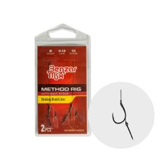 Carlige legate Benzar Method Rig Bait Sting Nr.12