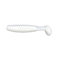 Grub Slider Crappie Grub 1.5" - White