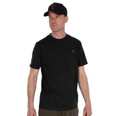 Tricou maneca scurta Fox Collection T Black and Orange, marime M