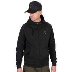 Hanorac Fox Collection LW Hoody Black & Orange, marime M
