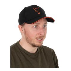 Sapca Fox Collection Baseball Cap Black Orange