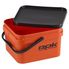 Galeata Rok Fishing Seau Carre Orange 10L