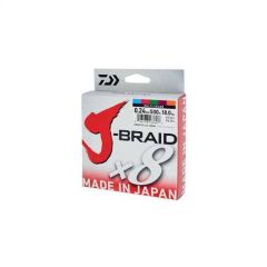 Fir textil Daiwa J-Braid X8 Multicolor 0.16mm/9kg/150m