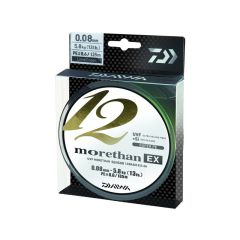 Fir textil Daiwa Morethan X12 Braid 0.14mm/12.2kg/135m