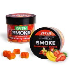 Dumbells ZFish Smoke Pop-Up Dumbells Strawberry-Banana, 8mm