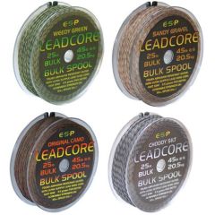 Fir leadcore ESP Bulk 45lb, 25m - Choddy Silt