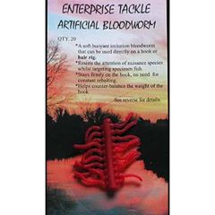 Larve de libelule Enterprise Tackle Artificial Bloodworm