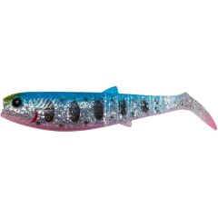 Shad Savage Gear Cannibal Shad 10cm/9g, culoare Blue Pink Smolt UV