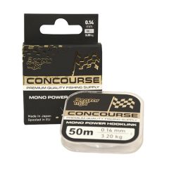 Fir monofilament Benzar Mix Concourse Mono Power Hooklink 0.08mm/1.1kg/50m