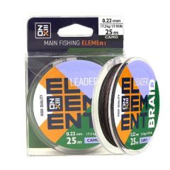 Fir textil Golden Catch Zeox Leader Braid Element Camo 0.30mm/25.9kg/25m