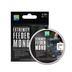 Fir monofilament Preston Extremity Feeder Mono Clear 0.23mm/2.72kg/300m