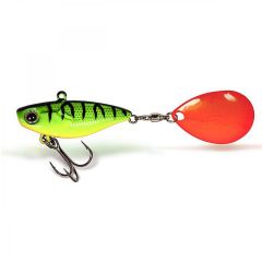 Spinnertail Quantum 4Street Turbotail Spin-Jig 4.1cm/28g, culoare Perch