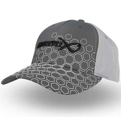 Sapca Matrix Hex Print Baseball Cap Grey