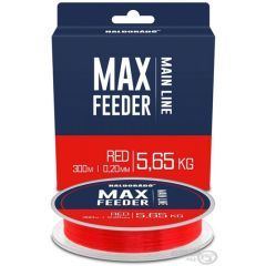 Fir monofilament Haldorado Max Feeder Main Line Red 300m/0.22mm/6.28kg