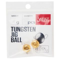 Jig Head Lucky John Tungsten Jig Ball Gold, 7g