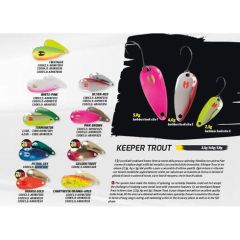 Lingura oscilanta Herakles Keeper Trout  2.5g - Petrol Sky