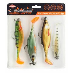 Kit shad-uri Berkley Pulse Realistic Mix, Large