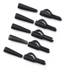 Kit plumb pierdut Mostiro Lead Clip and Sleeve - Black