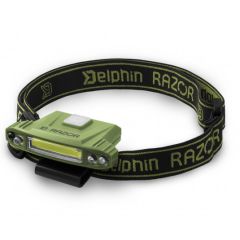 Lanterna de cap Delphin RAZOR USB UC