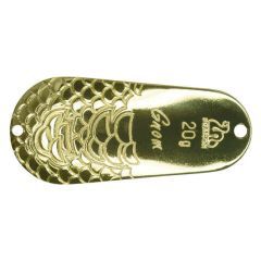 Lingura oscilanta Dragon Gnom Nr.0, 8g, culoare Gold Gloss