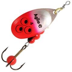 Lingura rotativa Mepps Aglia-E Brite, marime 1, 3.5g, culoare Silver/Red