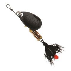 Lingura rotativa Mepps Aglia Mouche Noir, marime 00, 1.5g, culoare Noire
