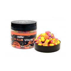 Boilies Trakko Hi Fluo Visual Dumbel Mango and N-Butyric 6-8mm