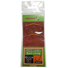 Carlige legate FeederX Wild Carp Hook Bait Sting nr. 8