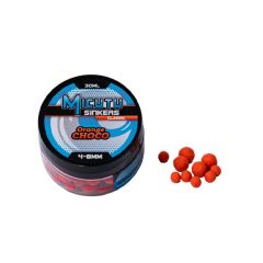 Pelete Micutu Sinkers 4-8mm, Orange Choco