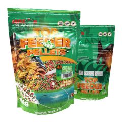 Pelete Senzor Top Feeder Pellets Green Betain, 2.5mm, 1kg