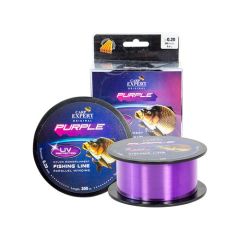 Fir monofilament Carp Expert UV Purple 0.40mm/18.7kg/300m